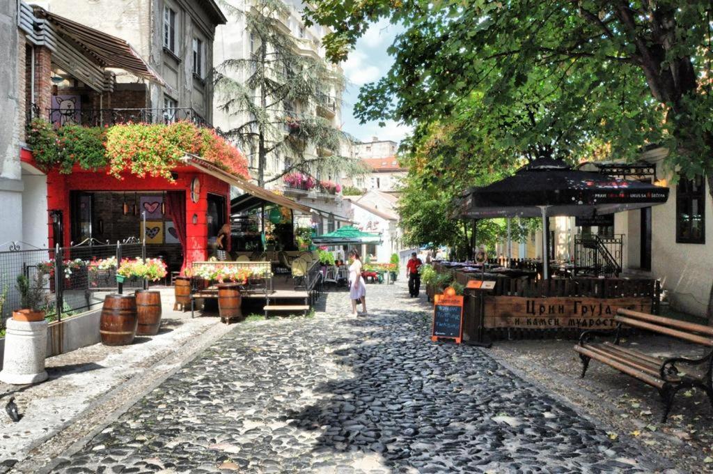 IV Skadarlija Apartman Belgrád Kültér fotó